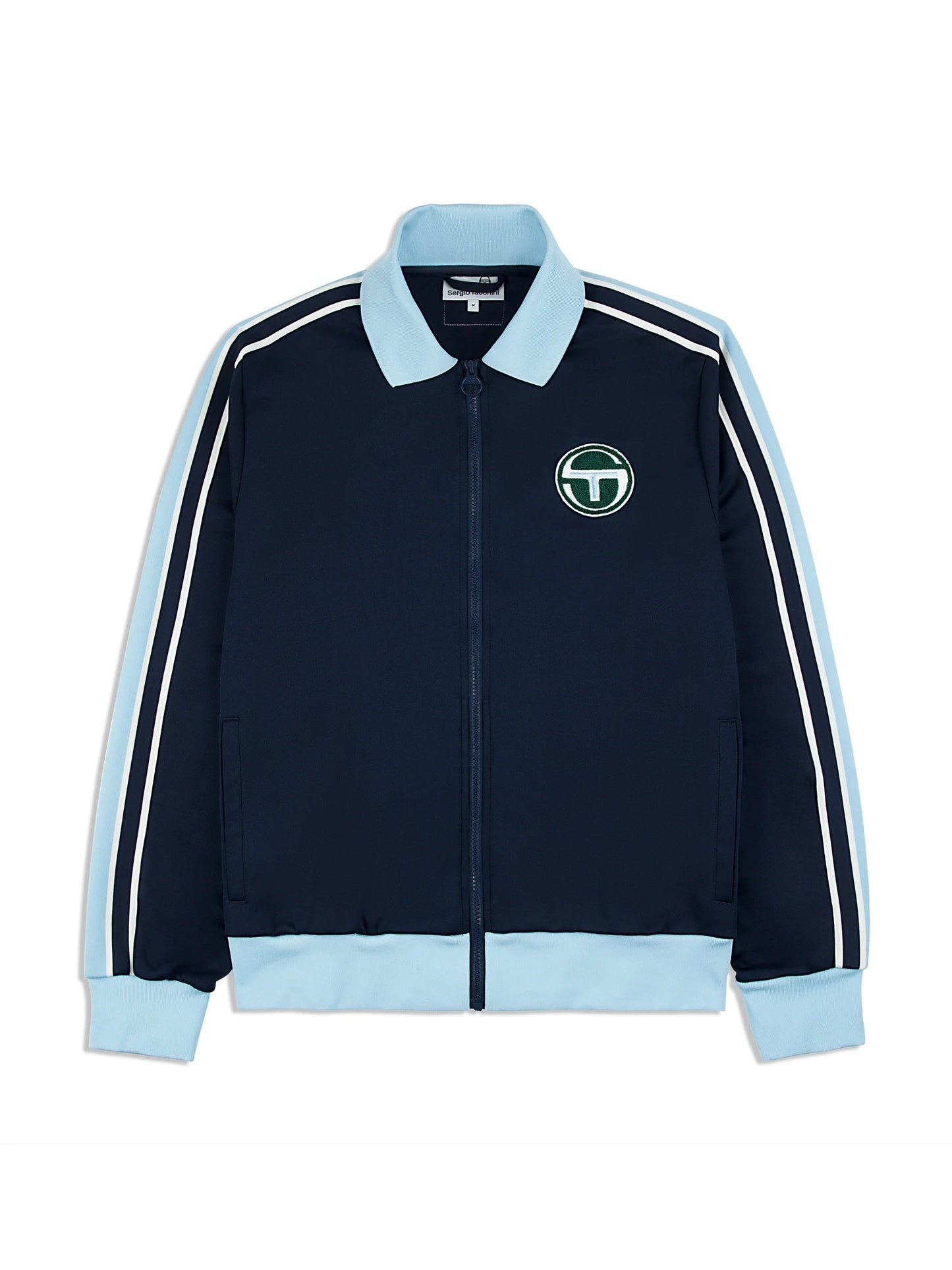 SERGIO TACCHINI MONTE TRACK TOP - NAVY – MENTON OUTLET